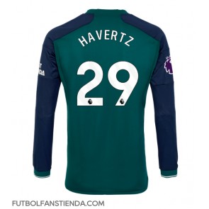 Arsenal Kai Havertz #29 Tercera Equipación 2023-24 Manga Larga